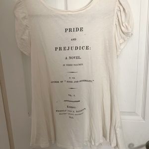 Feminine lace-up back t-shirt